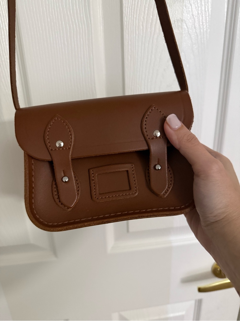 The Cambridge Satchel Company Brown Mini Satchel Crossbody Bag